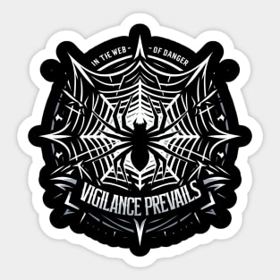 spiderweb Sticker